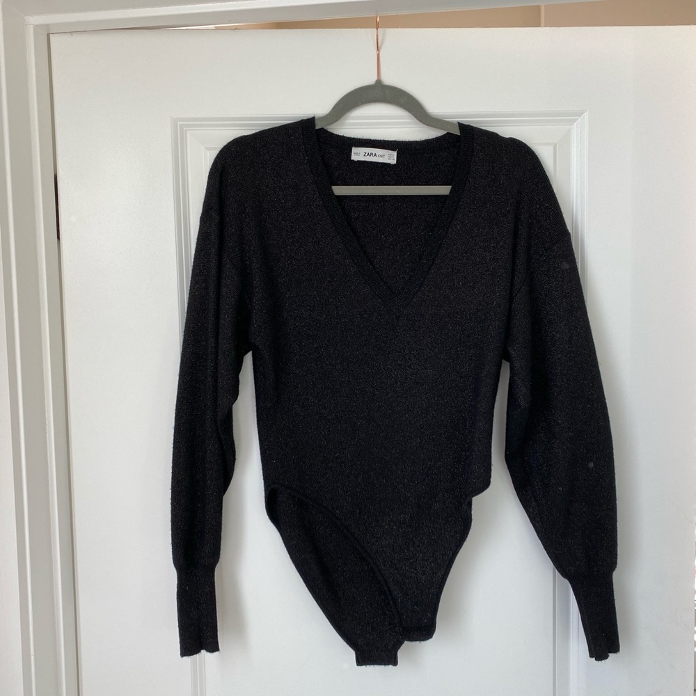 Zara knit bodysuit